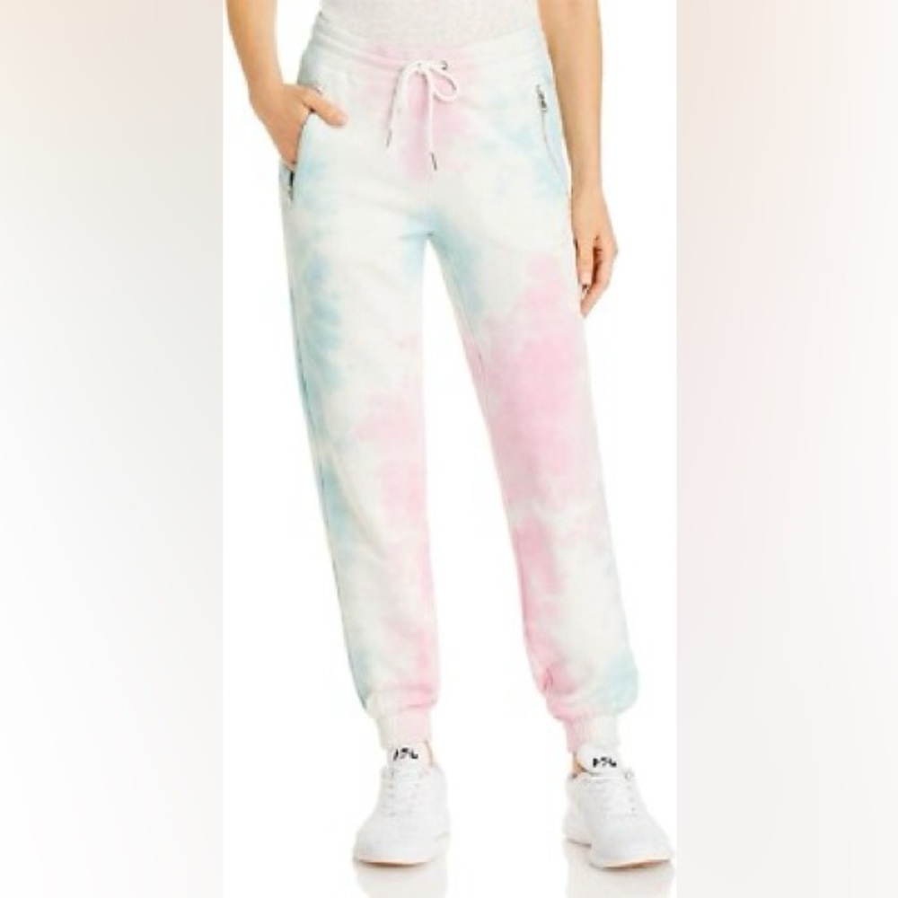 Alternative Rainbow tie-dye jogger size M